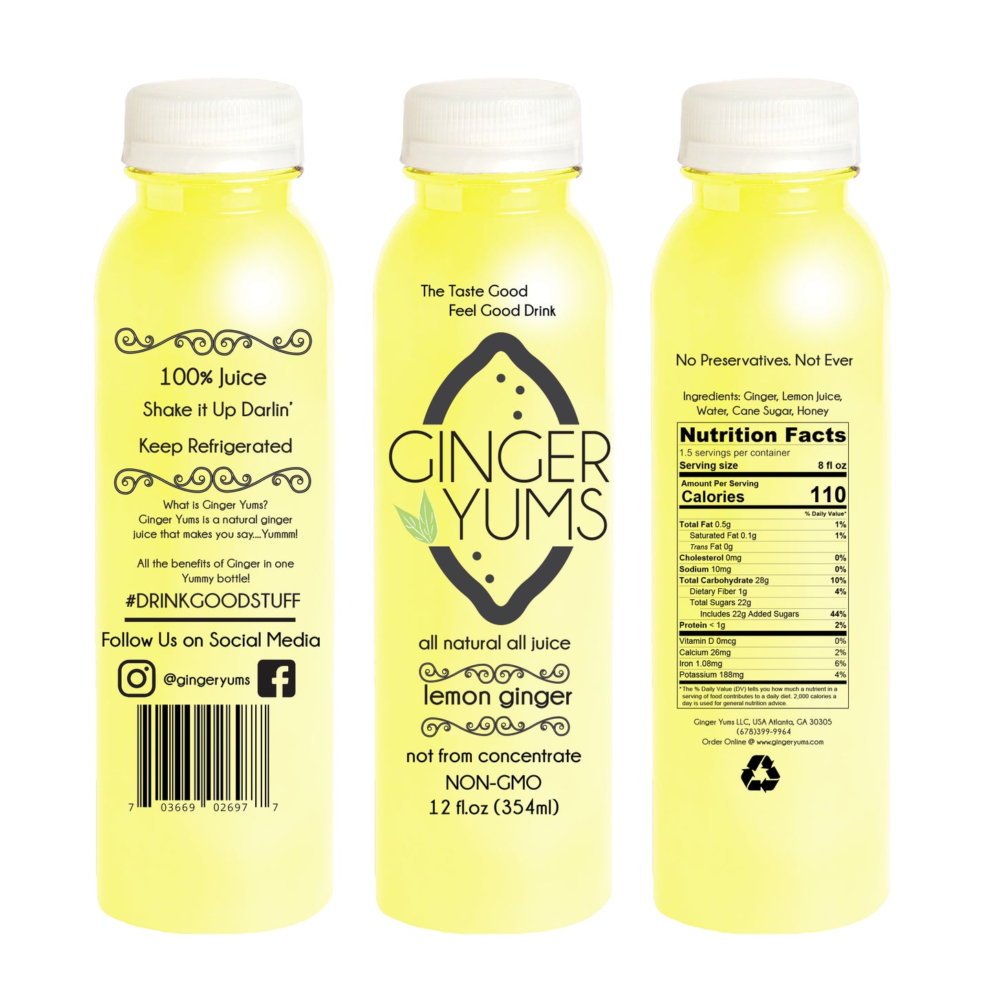 Ginger Yums™ Lemon