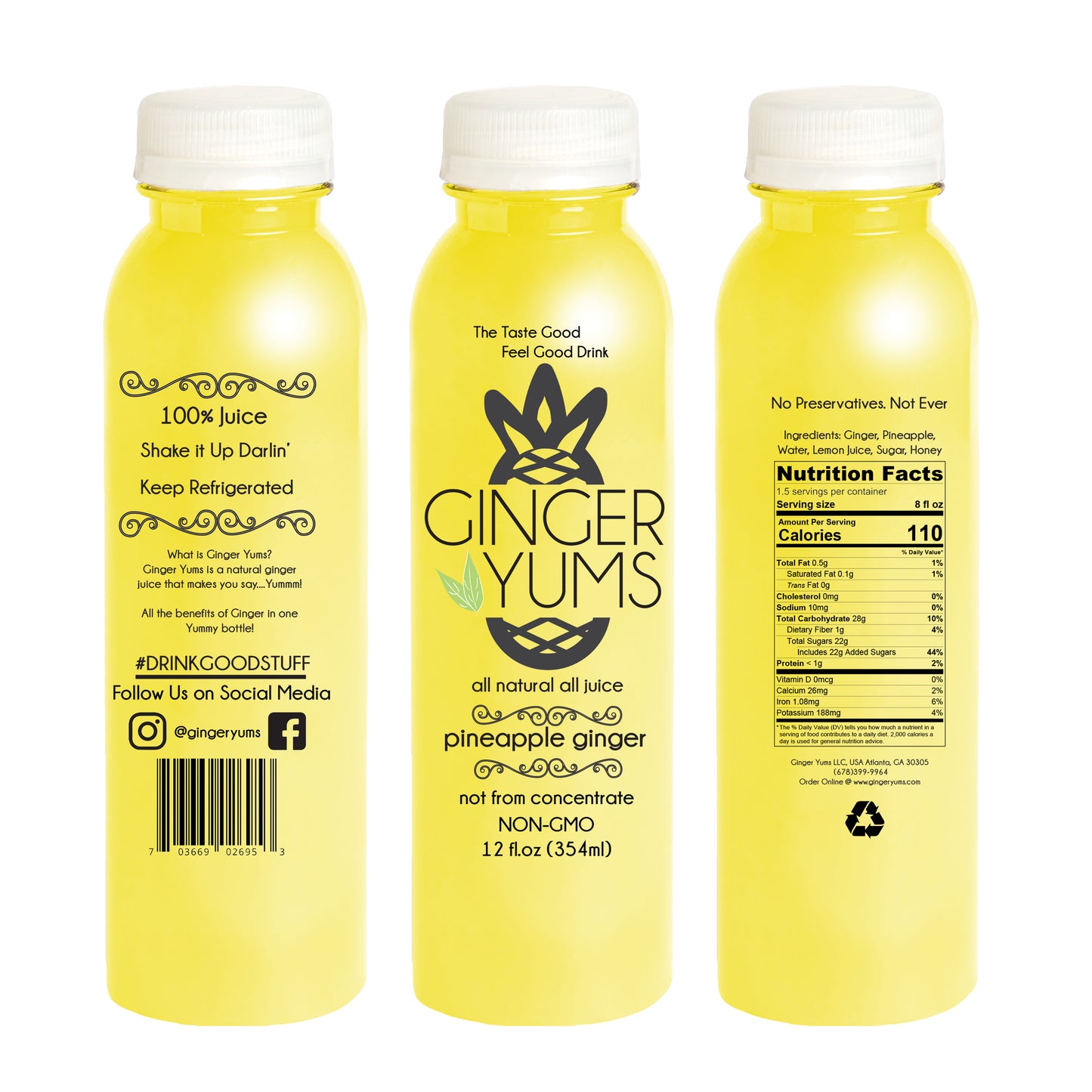 Ginger Yums™ Pineapple